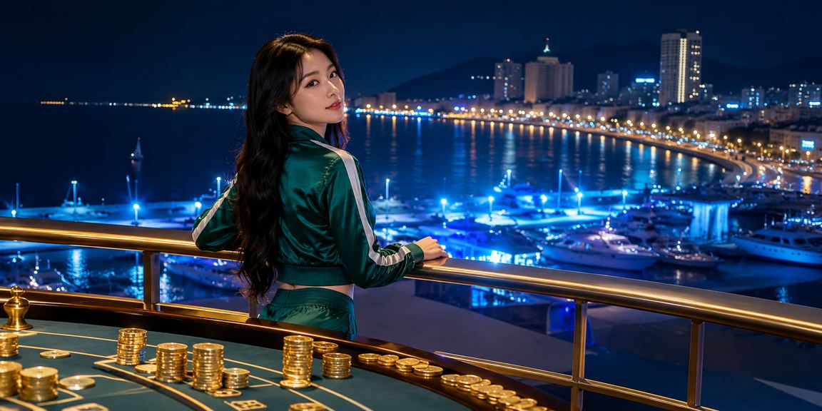 Bãi biển Vũng Tàu với bàn baccarat và khung cảnh đẹp mắt